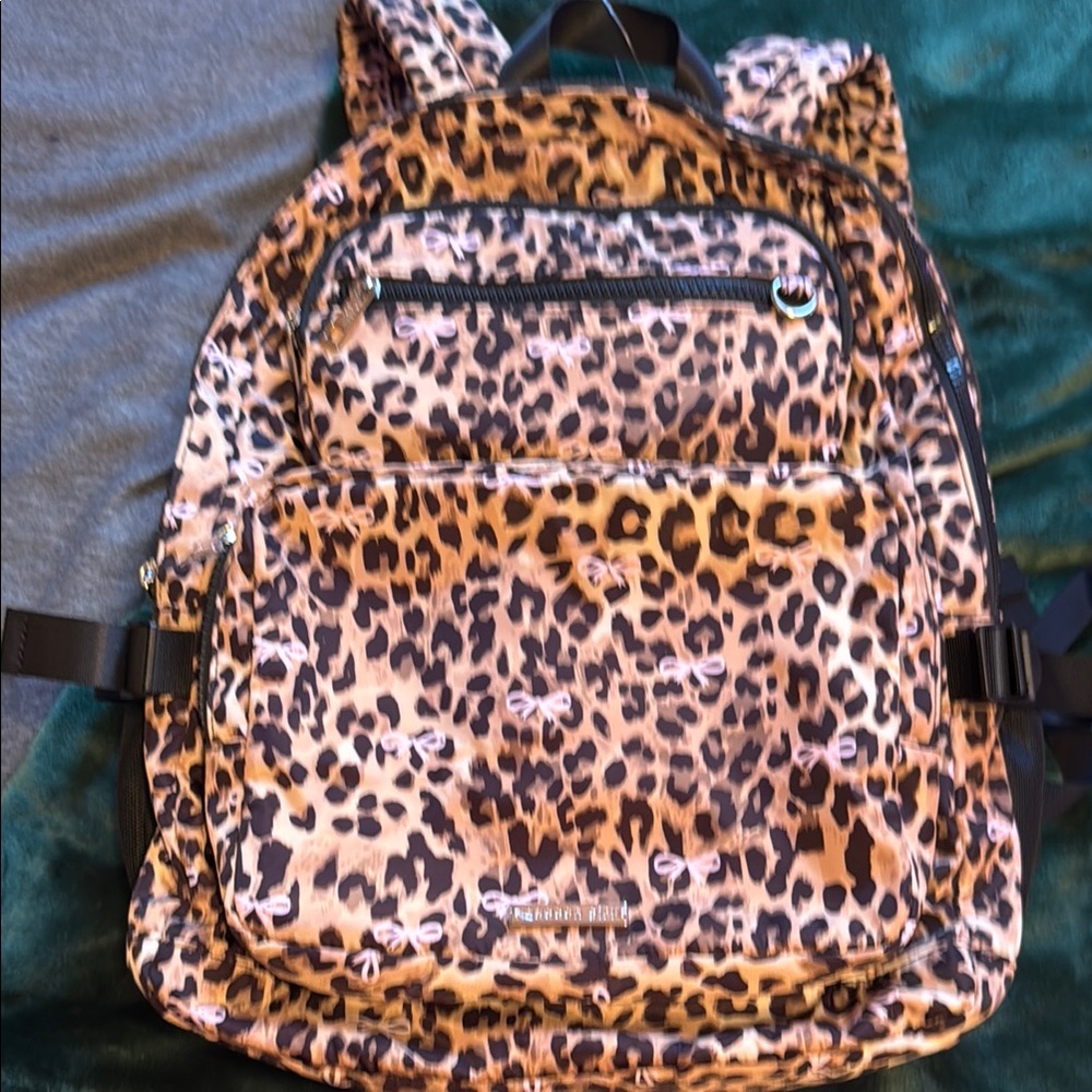 Madden Girl Leopard Print Backpack